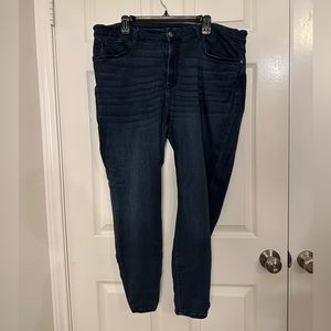 Judy Blue Relaxed Fit Dark Wash Denim 22W